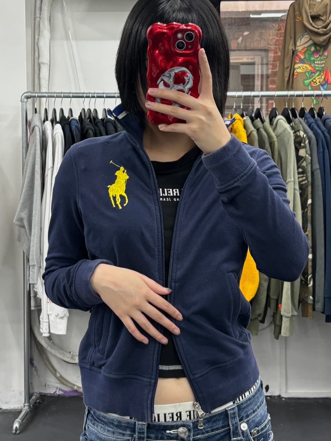 폴로 랄프로렌 빅포니 네이비 져지 상품이미지3