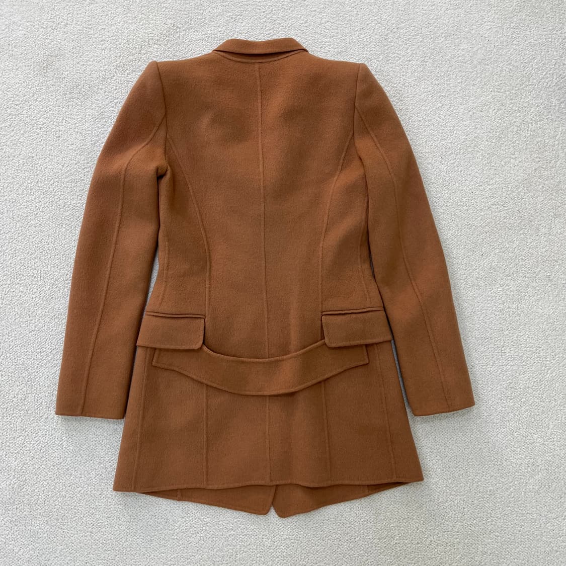 82 시스템 한섬 여성 울 롱코트 0331M 상품이미지4