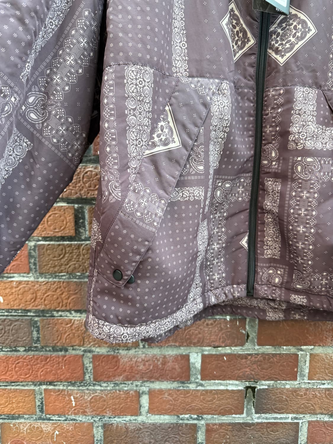 와일드띵스 레이지블루 반다나 바람막이 M(XL) 상품이미지6