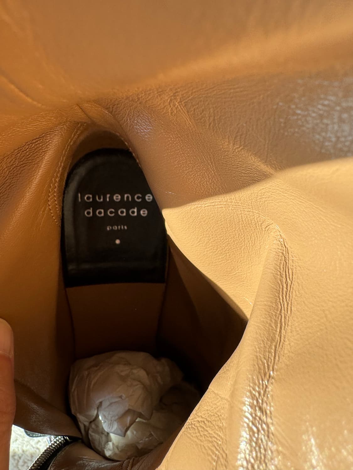 로랑스 디케이드(Laurence Dacade) 스웨이드 리본 앵클 부츠 상품이미지10