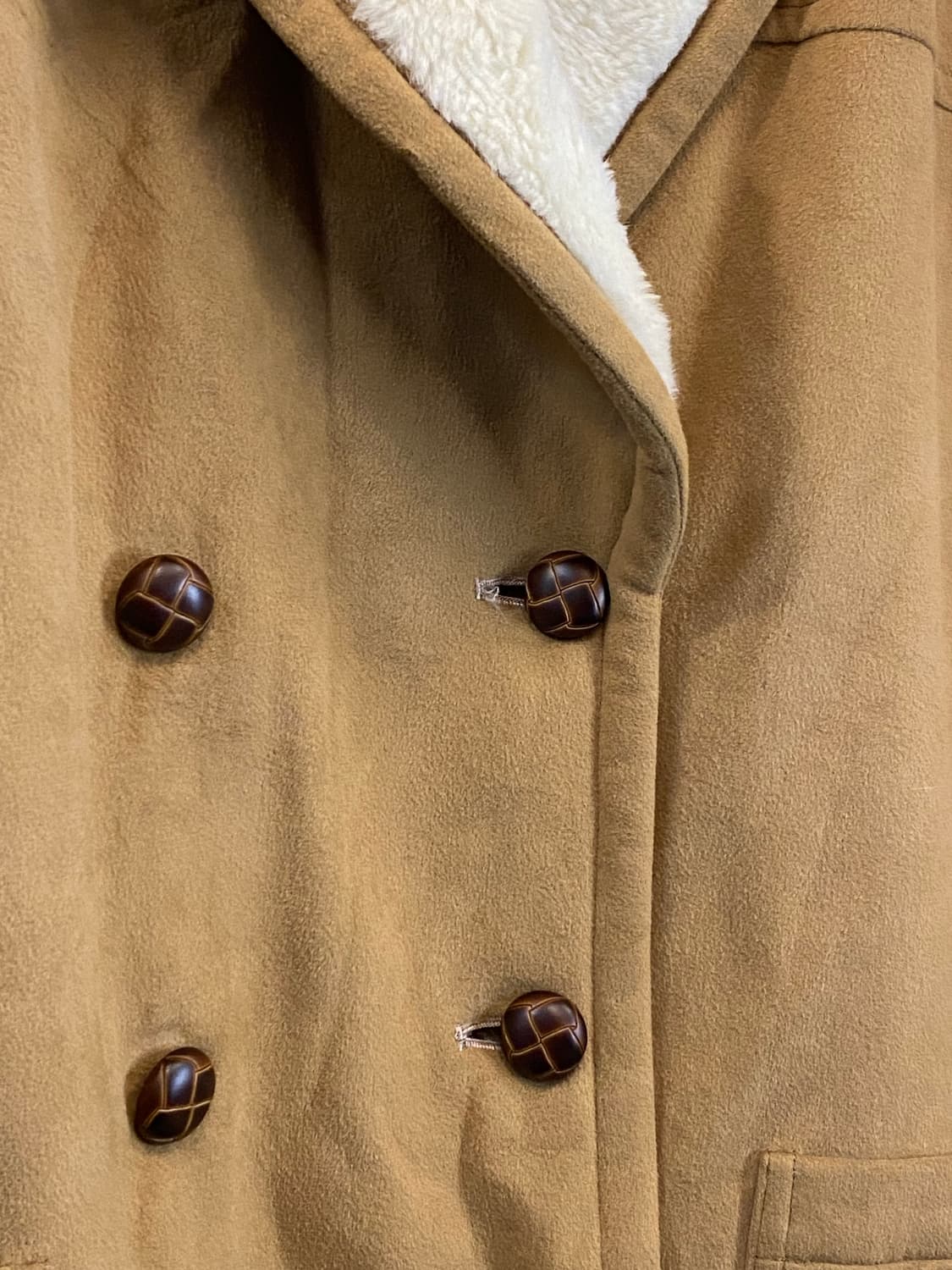 Japan vintage 페이크무스탕 M-L 상품이미지7