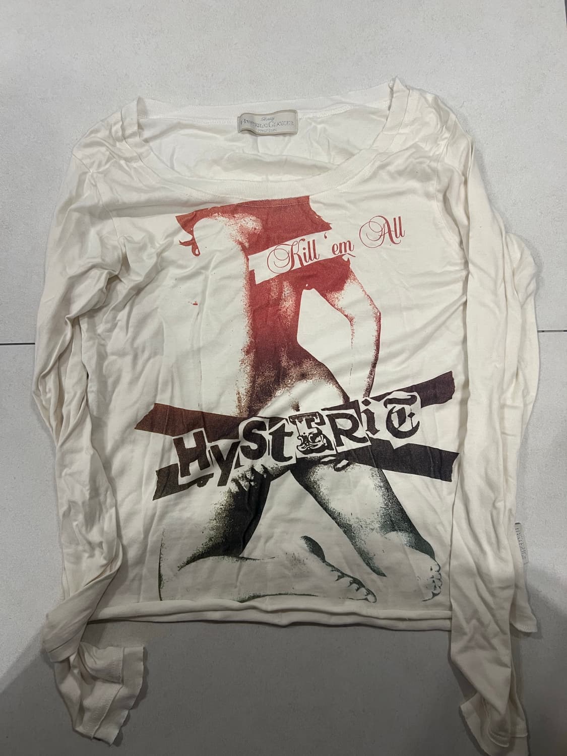 히스테릭글래머 슬리브 판매합니다! 마지막 착샷 확인 해주세요! 상품이미지1