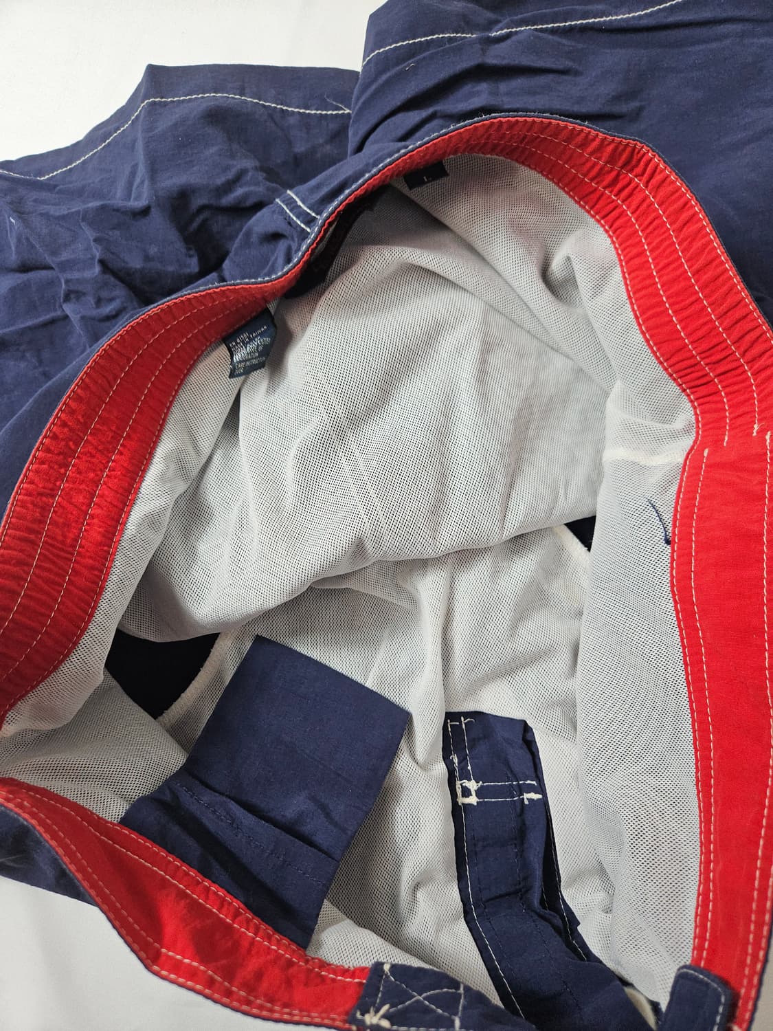 폴로 랄프로렌 정품 나일론 숏팬츠 스윔쇼츠 반바지 솔리드네이비 L 상품이미지6