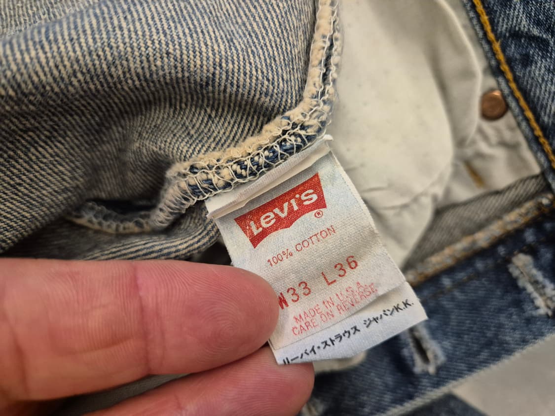 90s 리바이스 501 데님 팬츠 상품이미지6