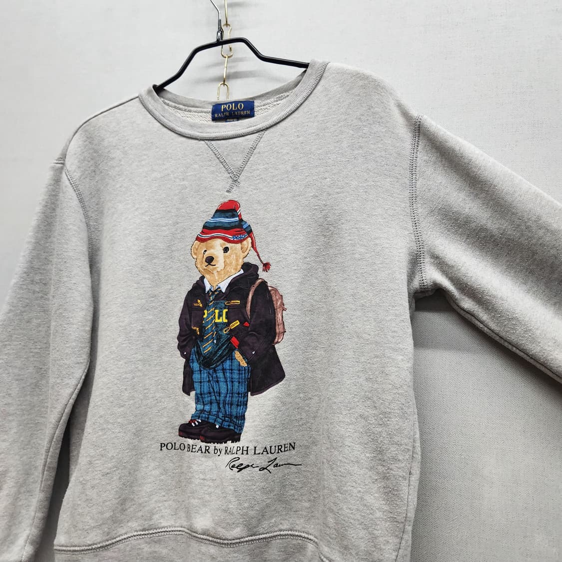 폴로랄프로렌 폴로베어 프린팅 맨투맨 M 상품이미지3