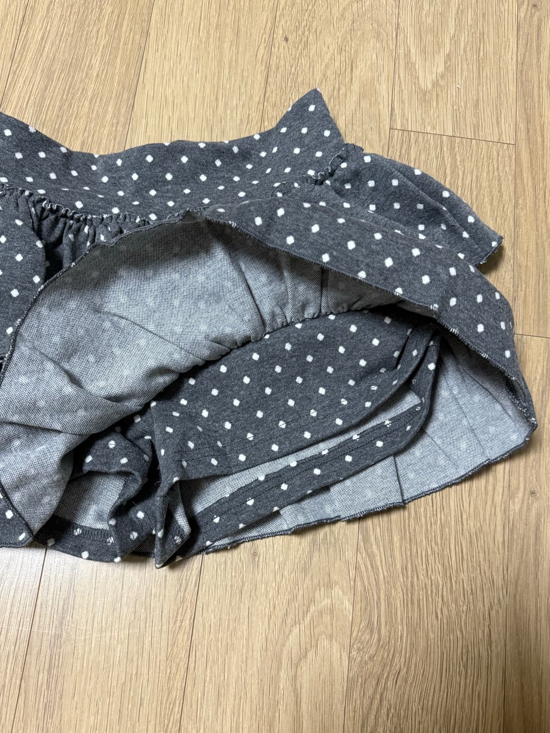 블랙업 도트 스커츠 팬츠 상품이미지2
