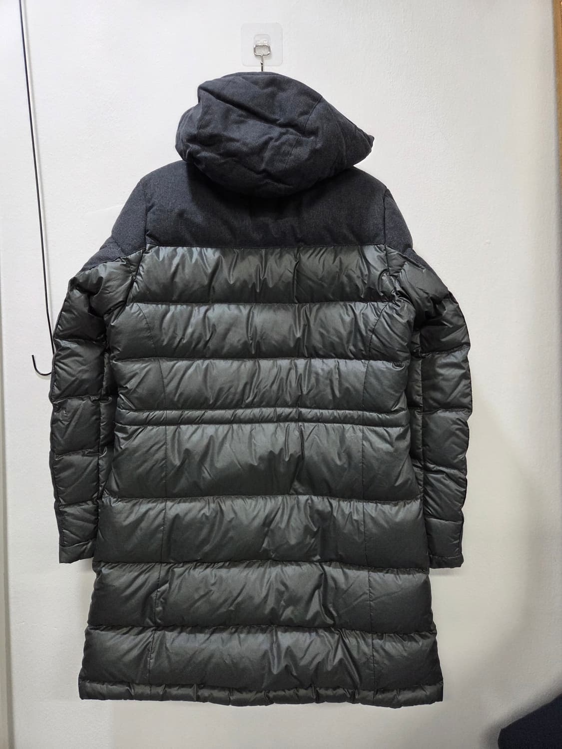 노스페이스 1222-2 여성롱패딩 90 빵빵한 구스롱패딩 화이트라벨 상품이미지6