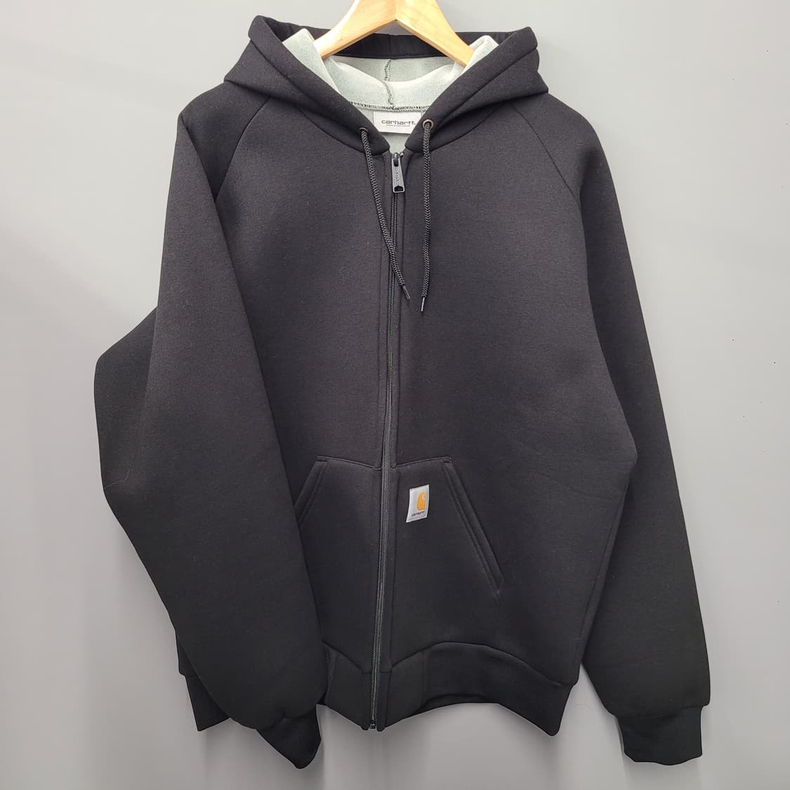 Carhartt 칼하트 카럭스 후드 자켓 블랙 상품이미지1