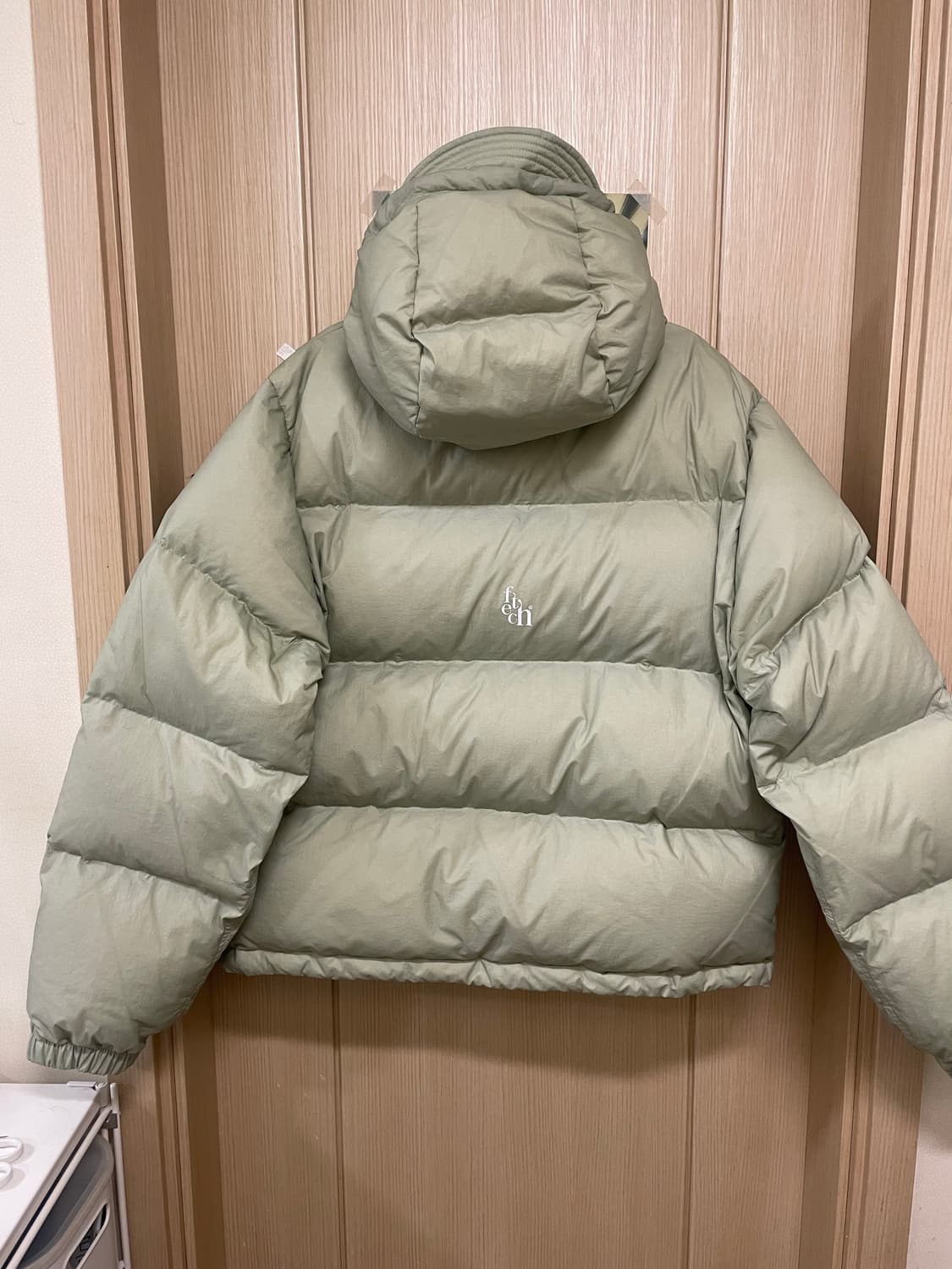 fetch 구스 패딩 M 그린 상품이미지8