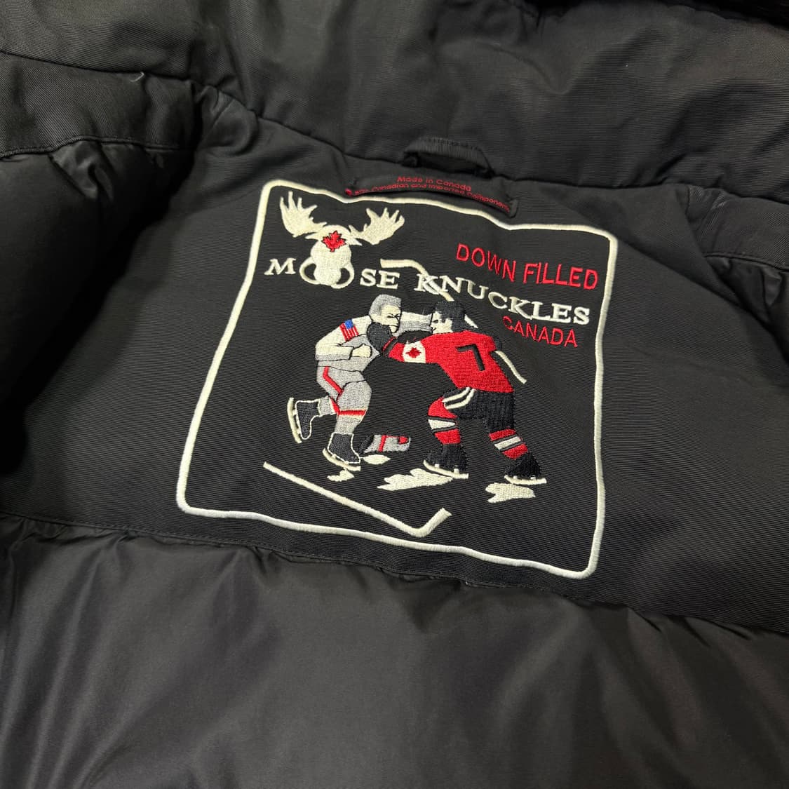 무스너클 블랙퍼 패딩  상품이미지7