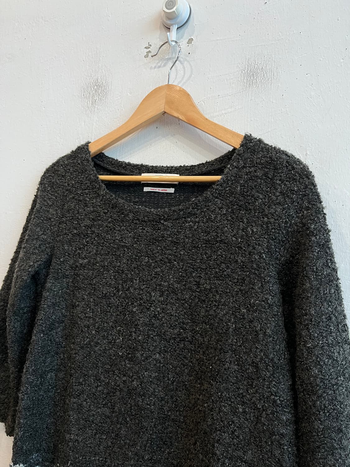 IKKA 부클 니트 원피스 Made in JAPAN 상품이미지4