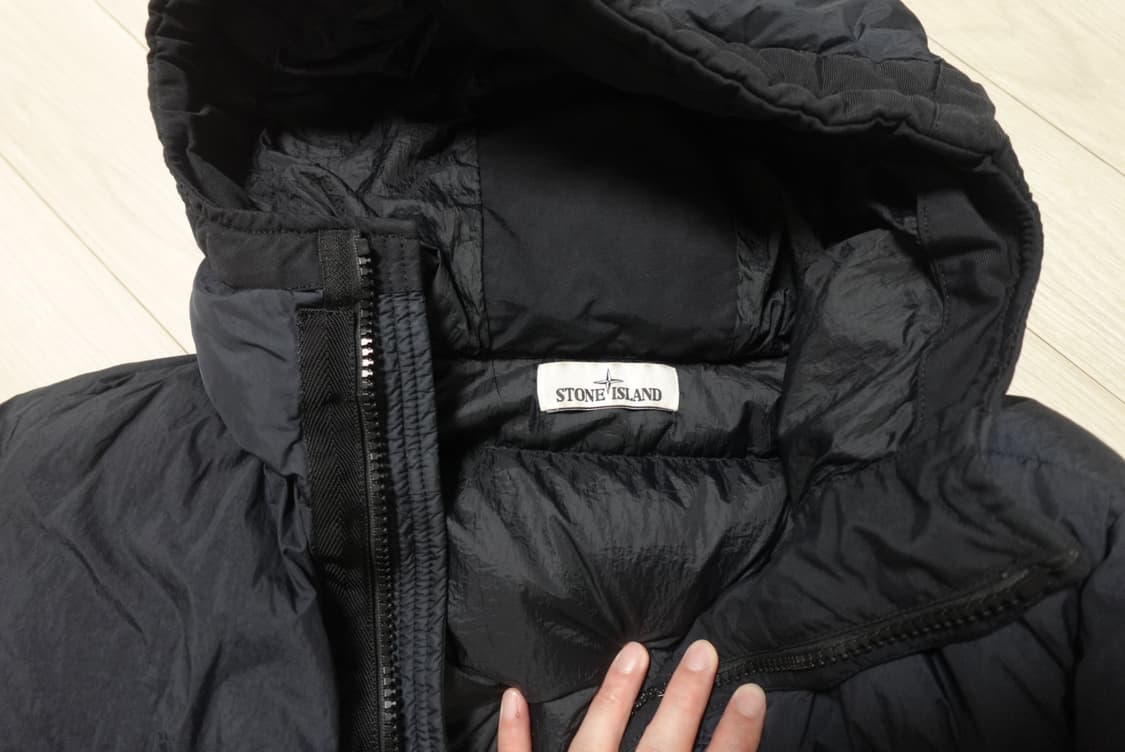 스톤아일랜드 크링클랩스 패딩 네이비 S 상품이미지5