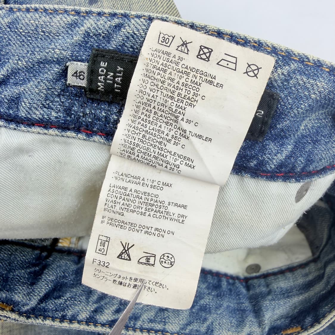 (46)디스퀘어드2 디스트레스 데님팬츠 상품이미지6