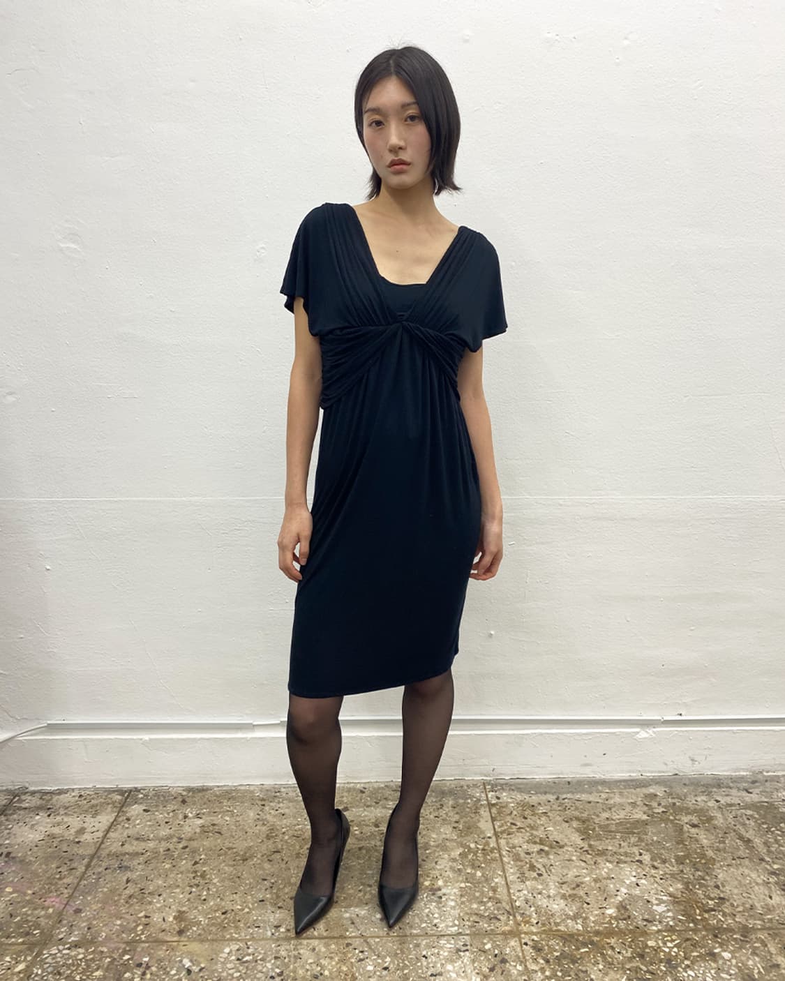 앤 발레리 해쉬 2008S/S 개더 드레스 상품이미지5