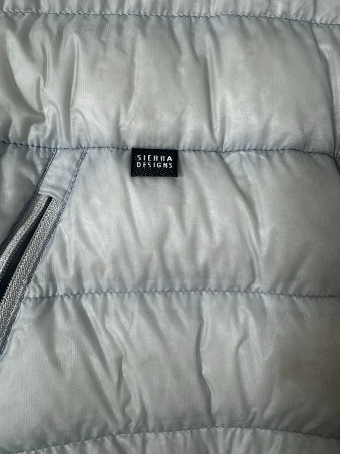 XL 시에라디자인 뮤어 경량 구스다운 패딩 라이트그레이 상품이미지2