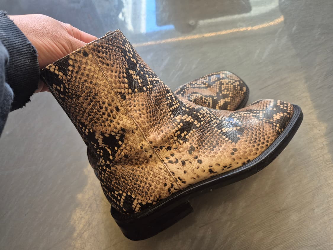 앤더슨벨 스퀘어토 파이톤 첼시부츠 상품이미지2