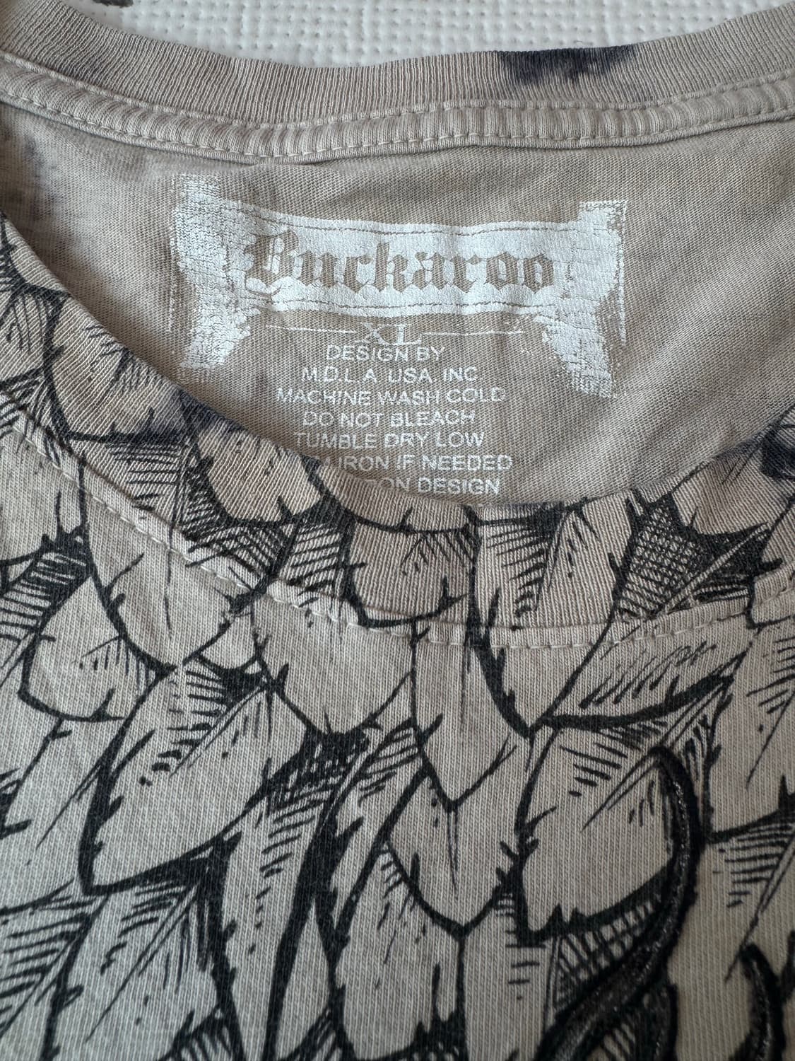 버커루 드래곤 바이타투 티셔츠 XL 상품이미지4