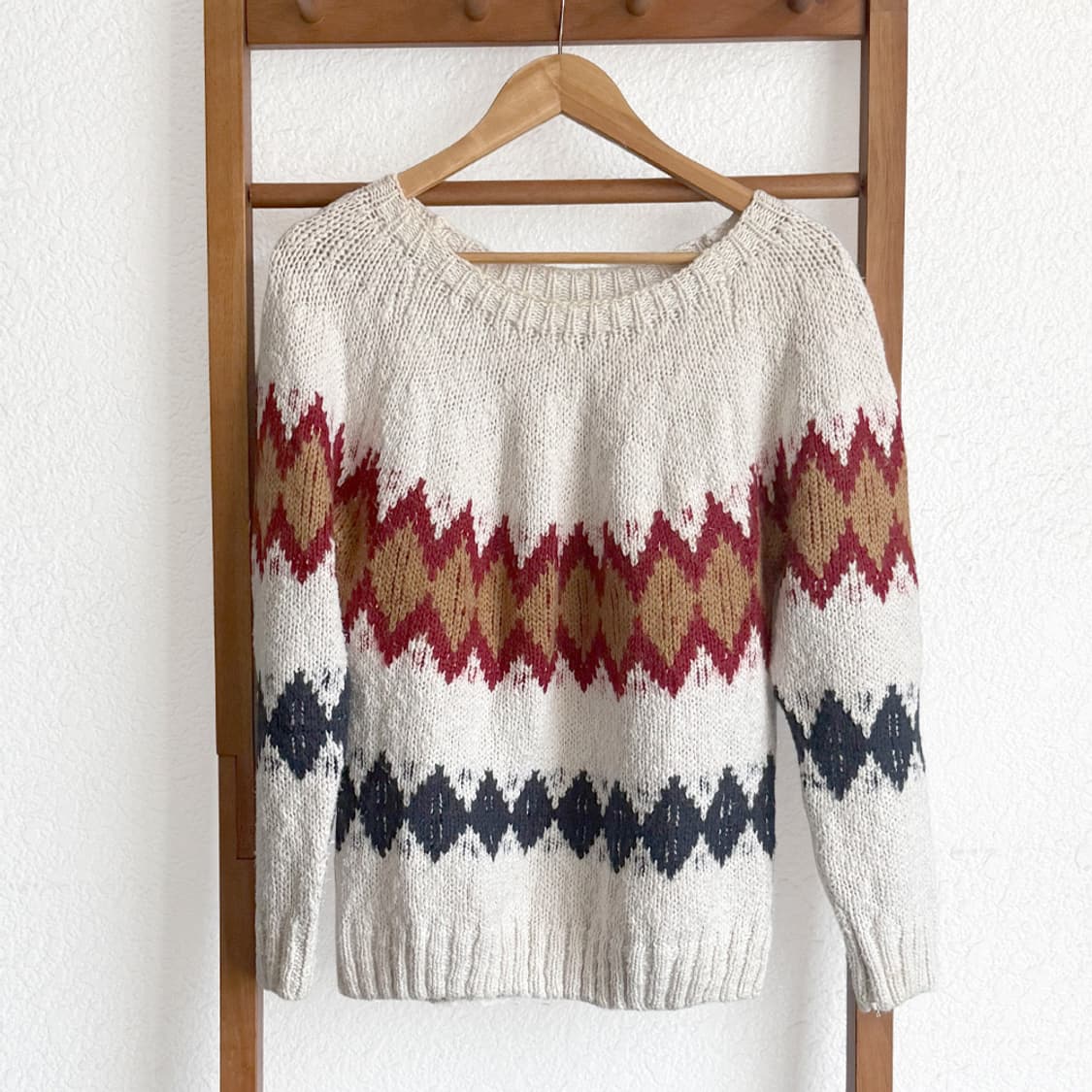 포크베리 자카드 니트 상품이미지2