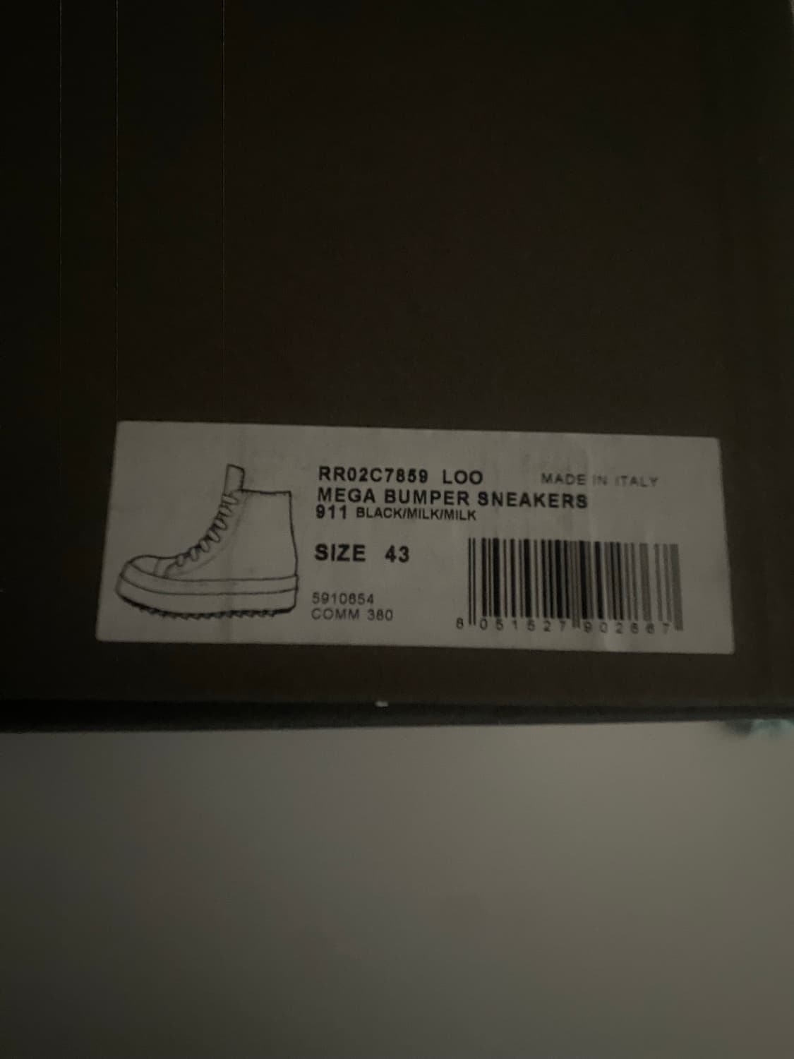 (43) 릭오웬스 메가범퍼  상품이미지3