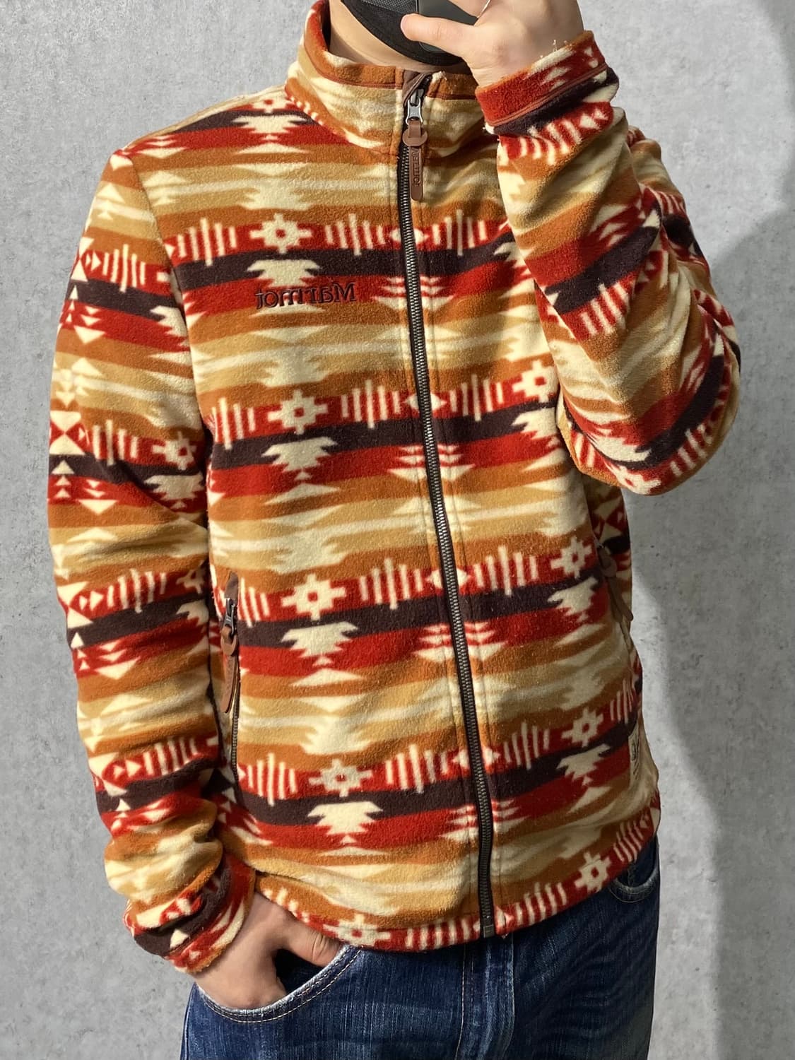 [100] Marmot 마모트 에스닉 나바호 패턴 플리스 자켓 상품이미지10