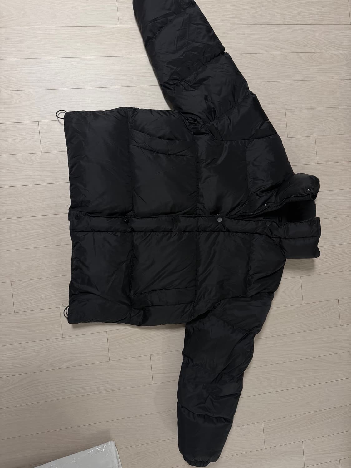 PLAC 플랙 블랙 패딩 점퍼 XL 팔아요 상품이미지1