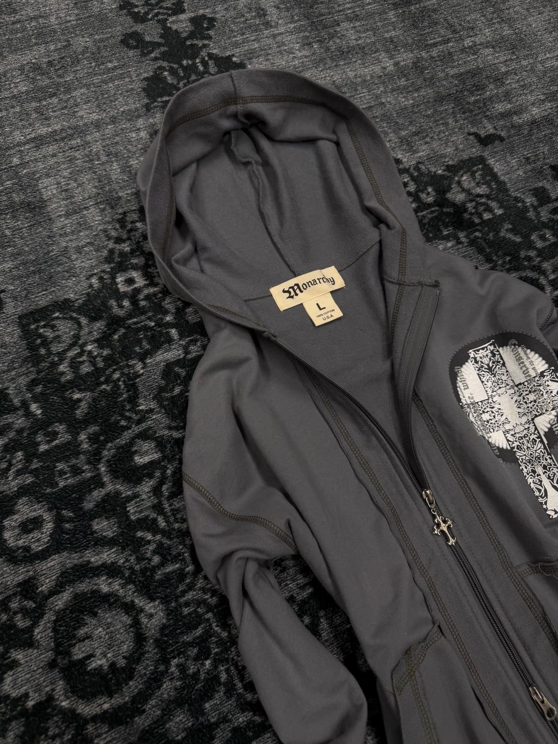 Monarchy 00s cross gimmick hoodie 상품이미지2