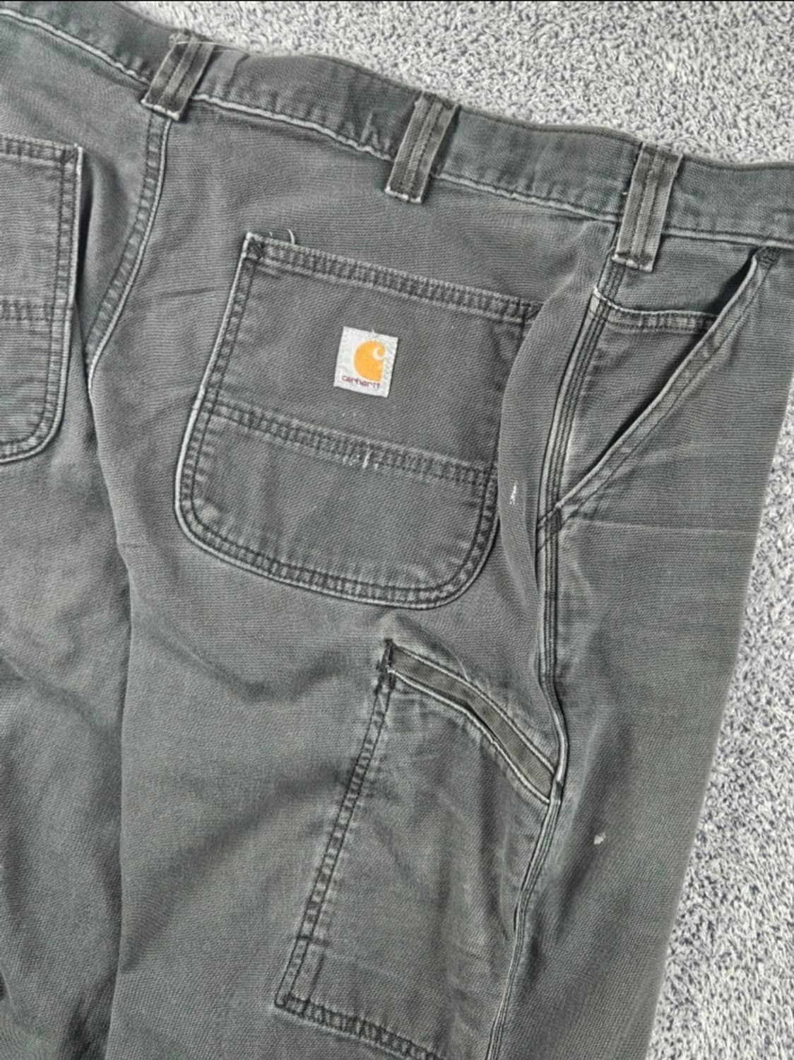 칼하트 리페어 캔버스 카펜터 팬츠 36 상품이미지6