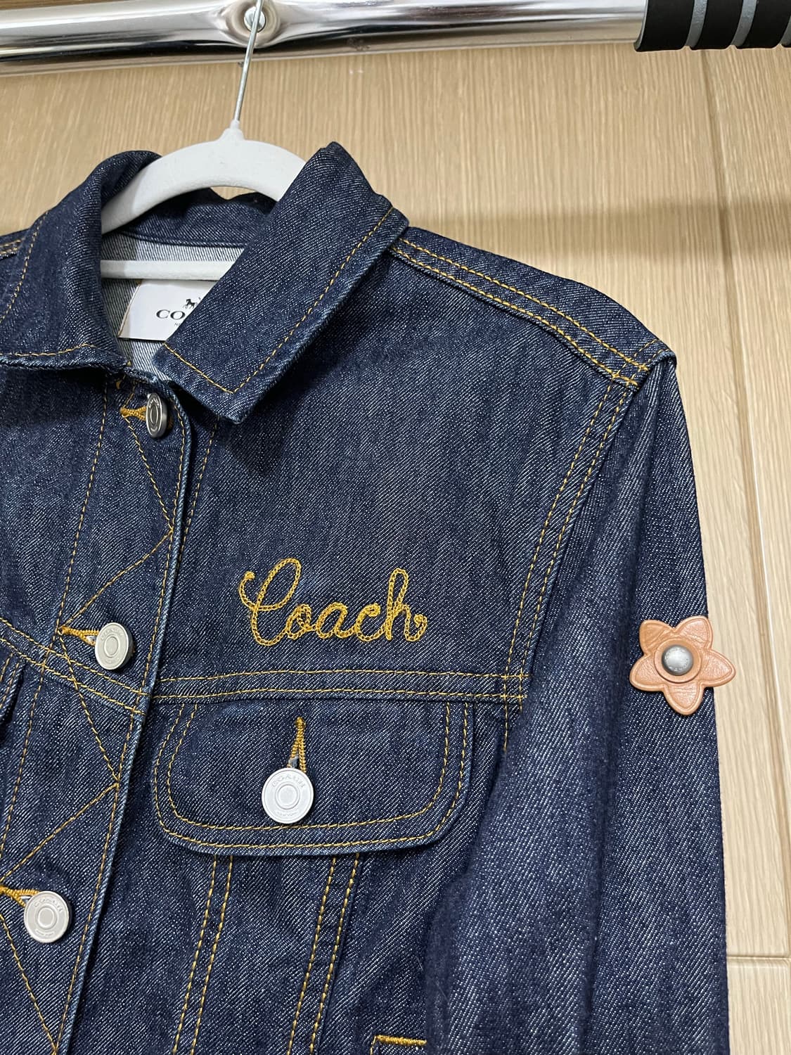 코치 데님 자켓 (정품 / 여성용) 상품이미지3