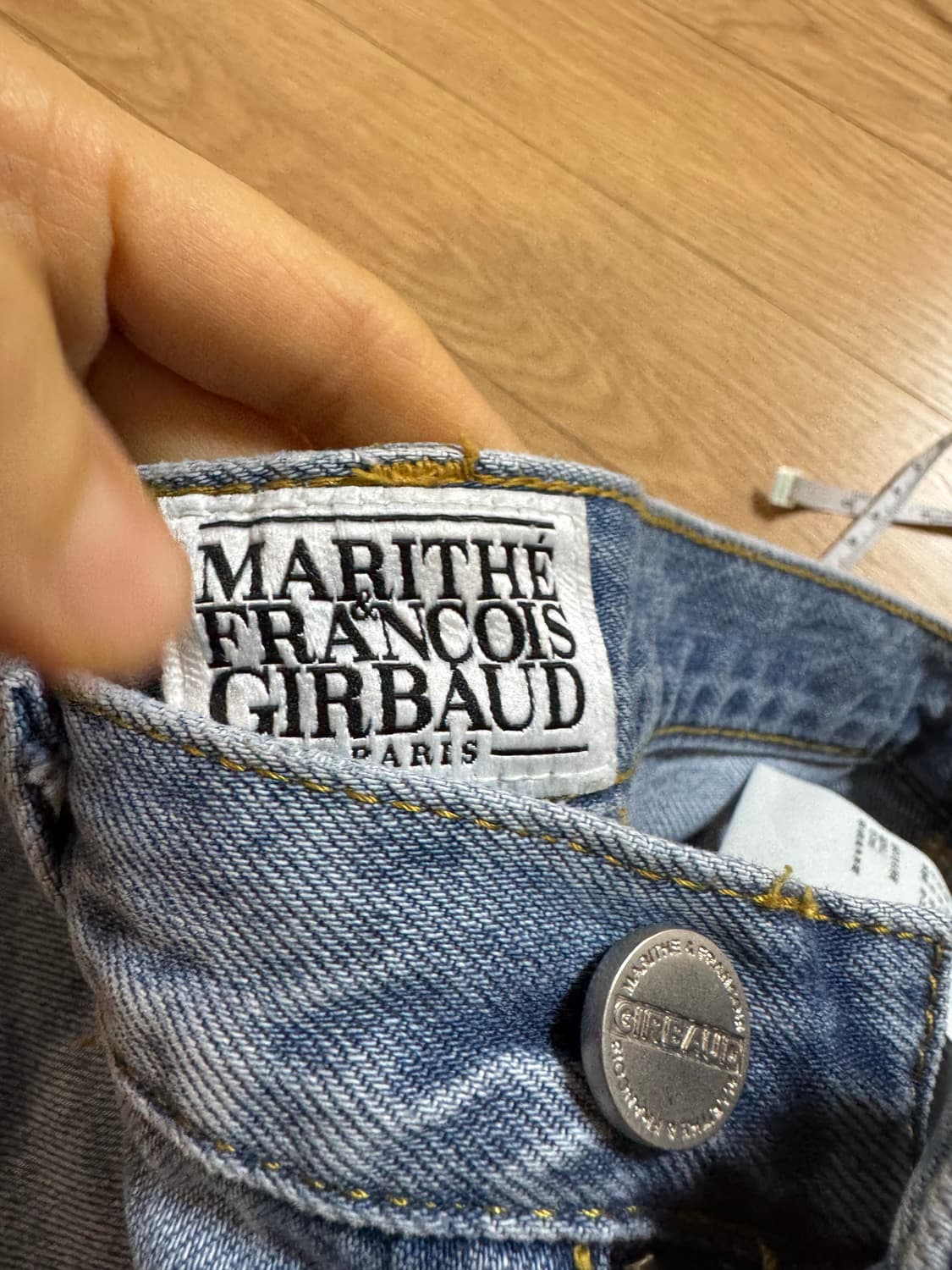 마리떼프랑소와저버 크롭 데님 상품이미지2