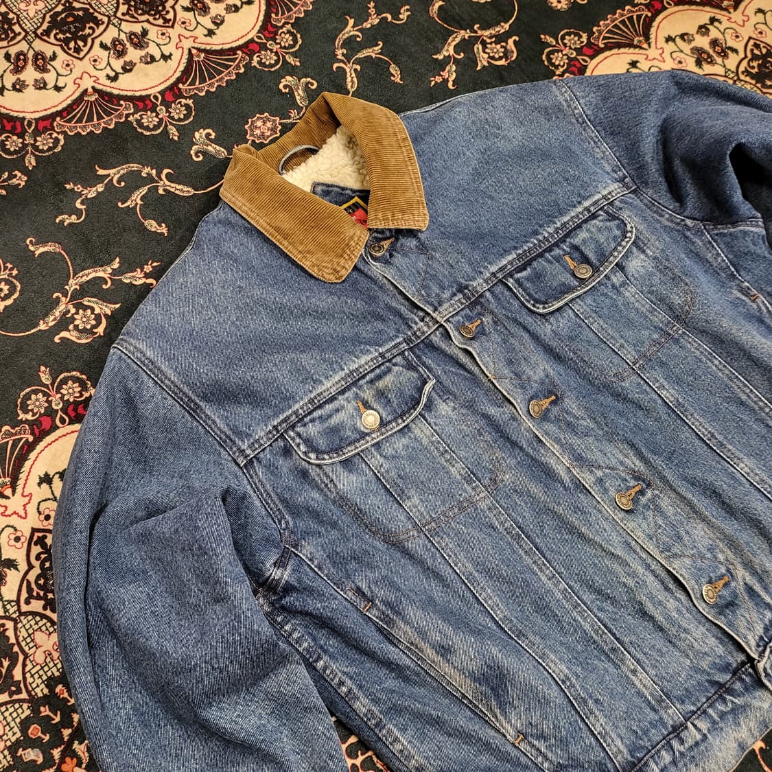 90s 랭글러 히어로 데님 자켓 (M) 상품이미지3