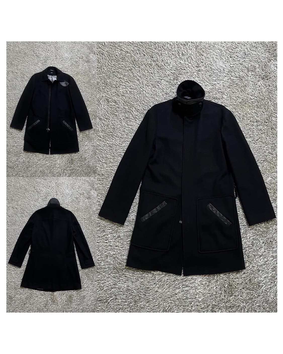 armani exchange hi-neck coat 상품이미지6