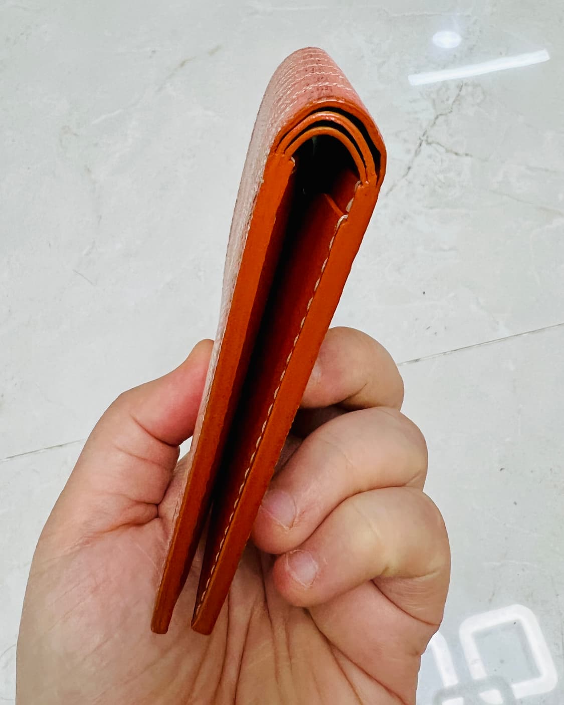 고야드 몰리에르 반지갑 오렌지 판매합니다! 상품이미지5