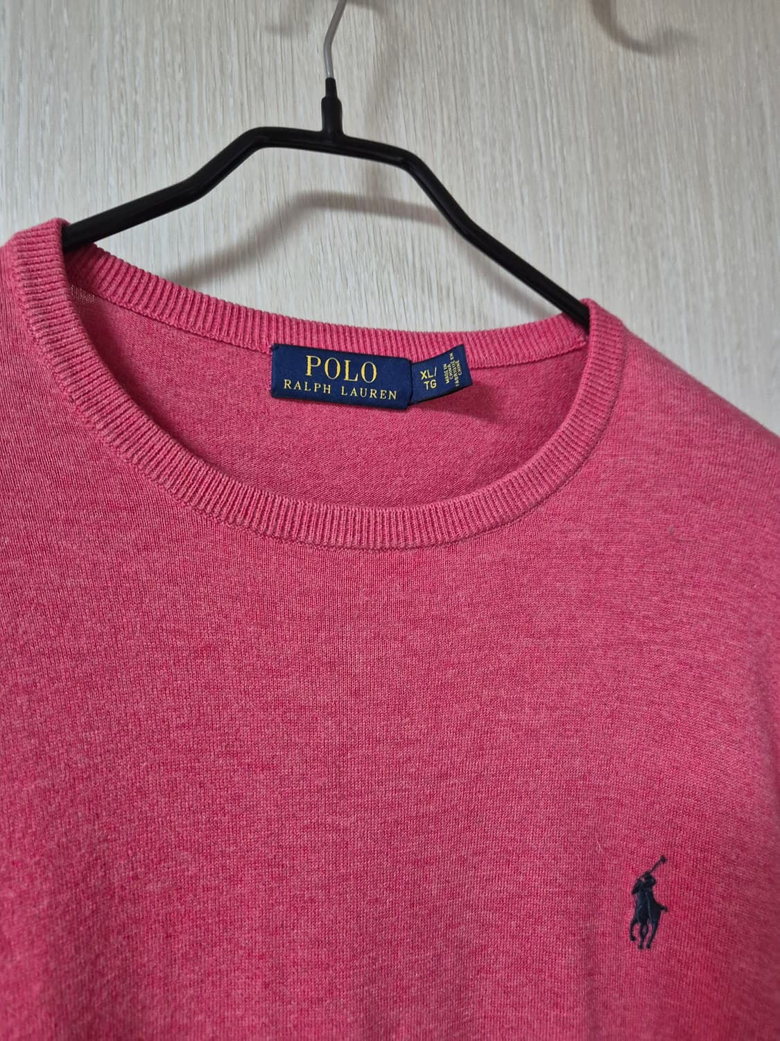 폴로 랄프로렌  니트 피마코튼 스웨터  긴팔 XL 상품이미지3