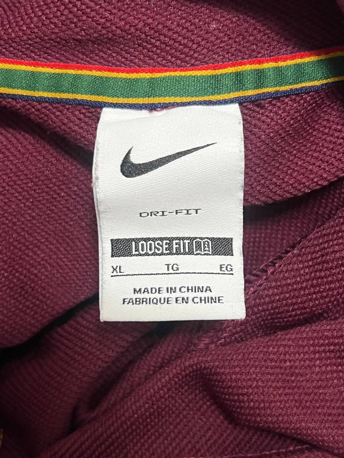 Nike 나이키 버건디 테니스 후드티 상품이미지3