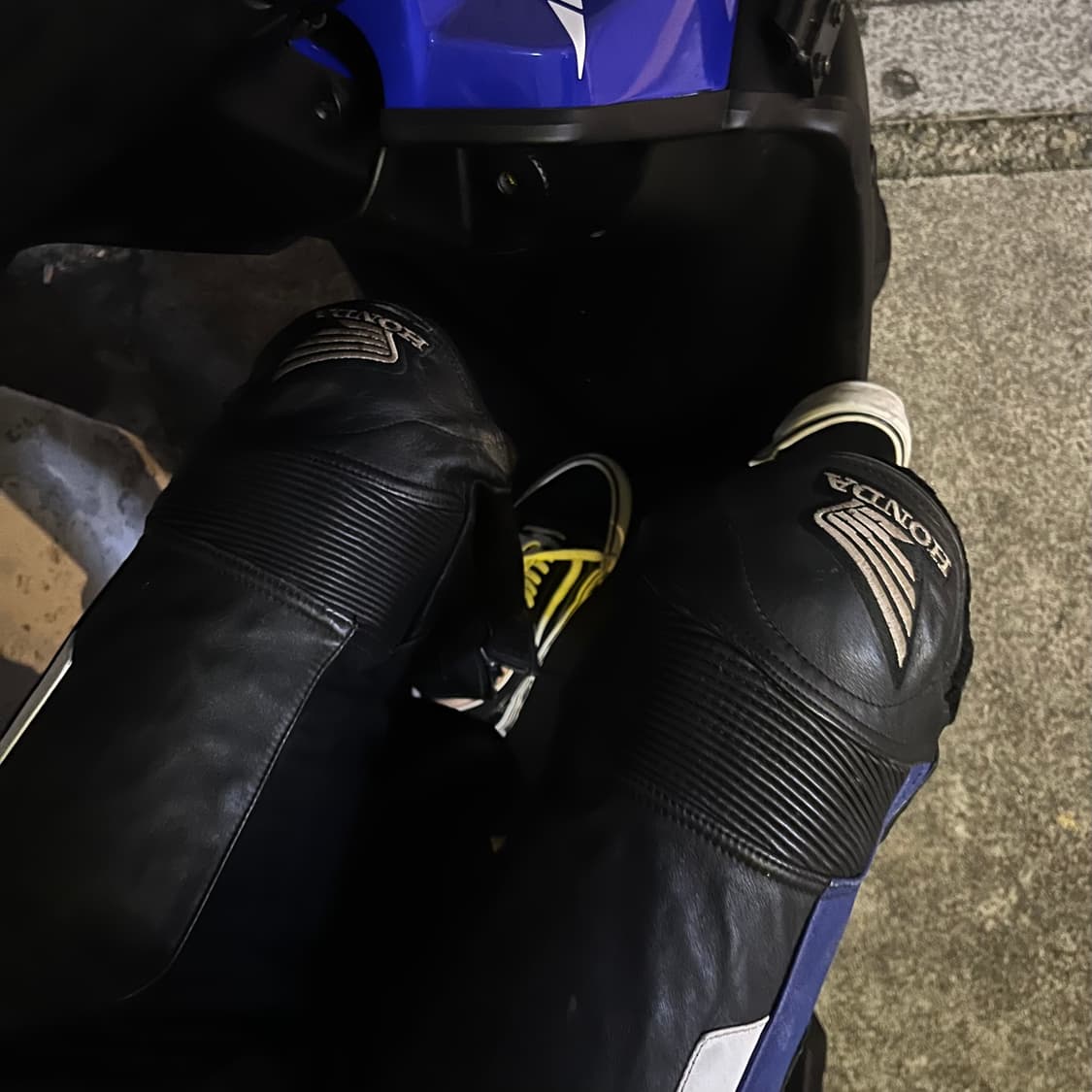 Honda 가죽 레이싱 팬츠 (~33“) 상품이미지7