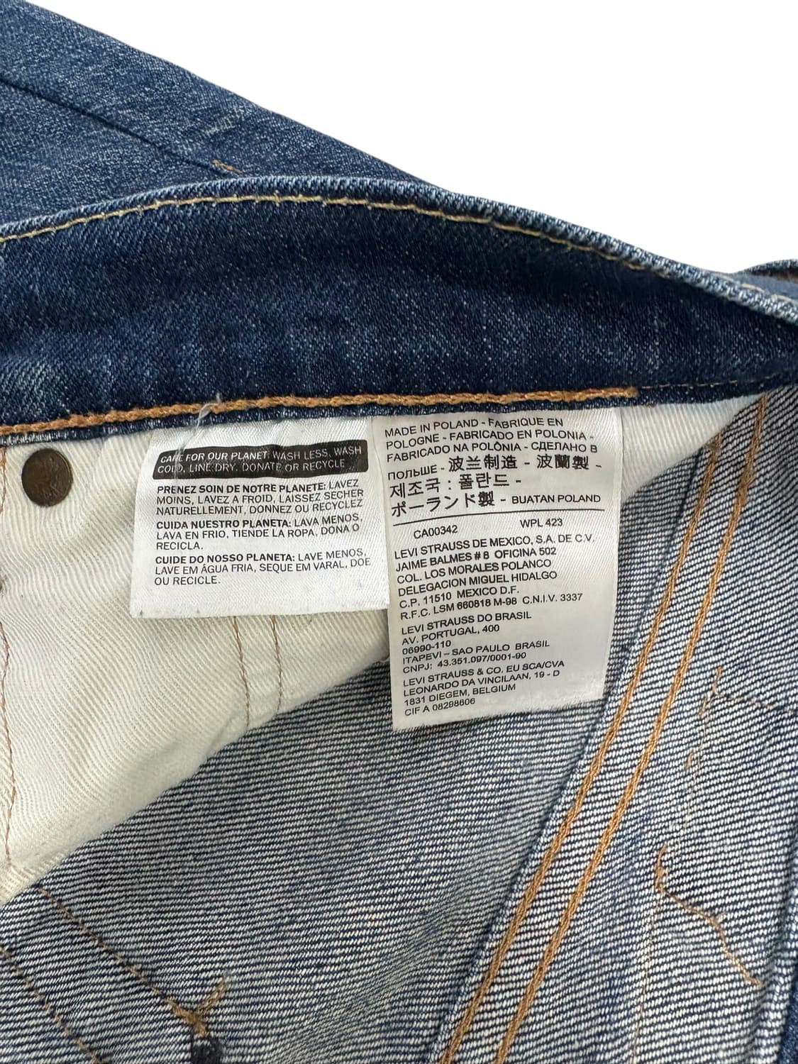 리바이스 데님 팬츠 상품이미지6