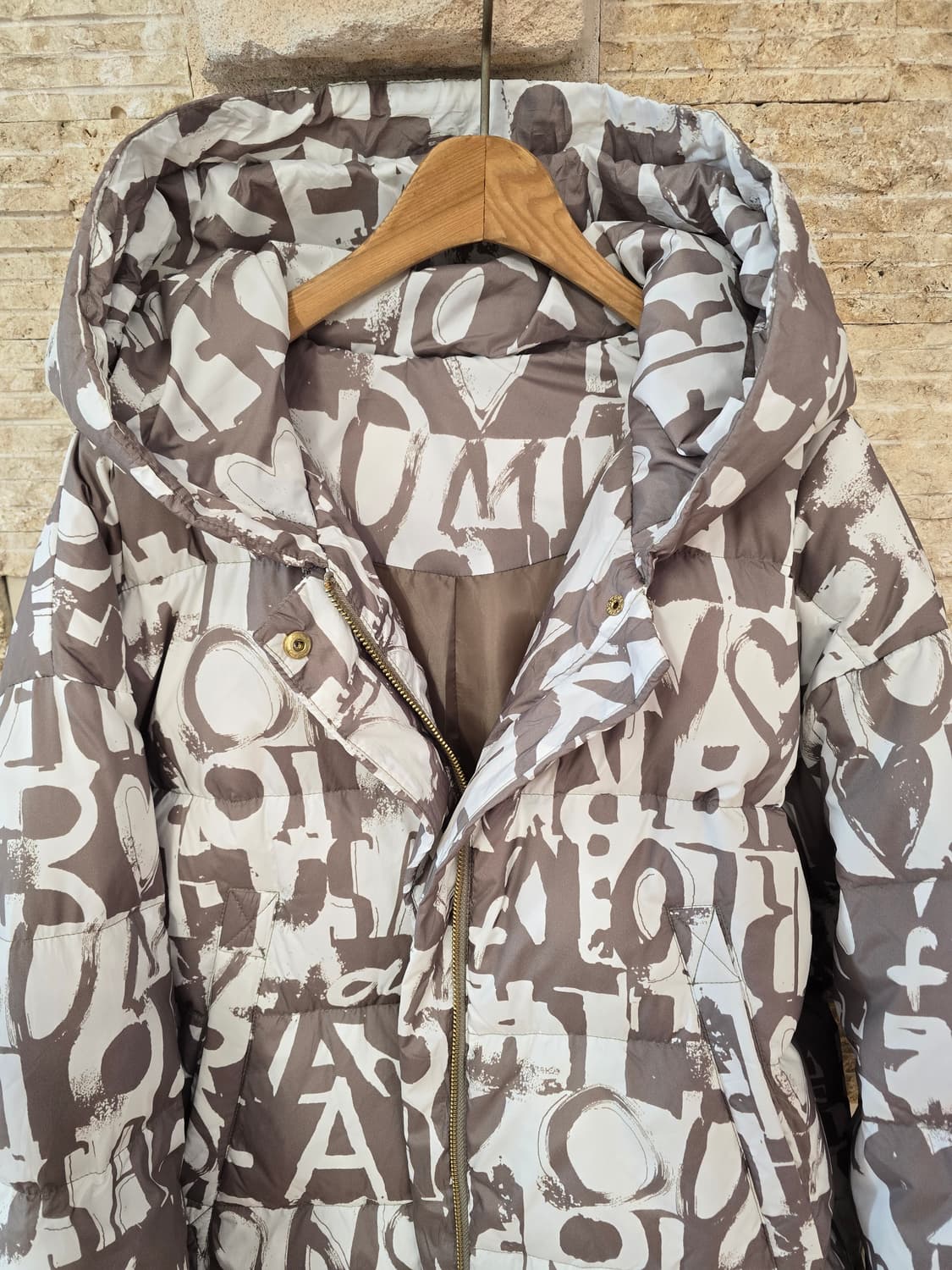 ALLUMETTE 다운 후드 점퍼 M~L 상품이미지3