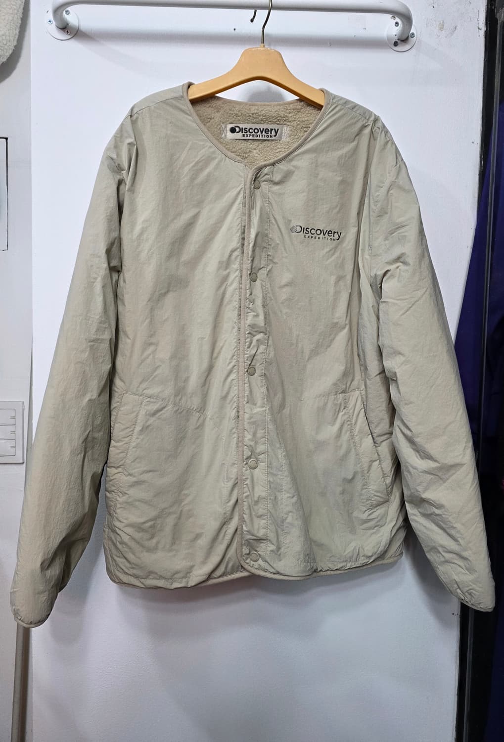 디스커버리 남성 양면 후리스 자켓 상품이미지1