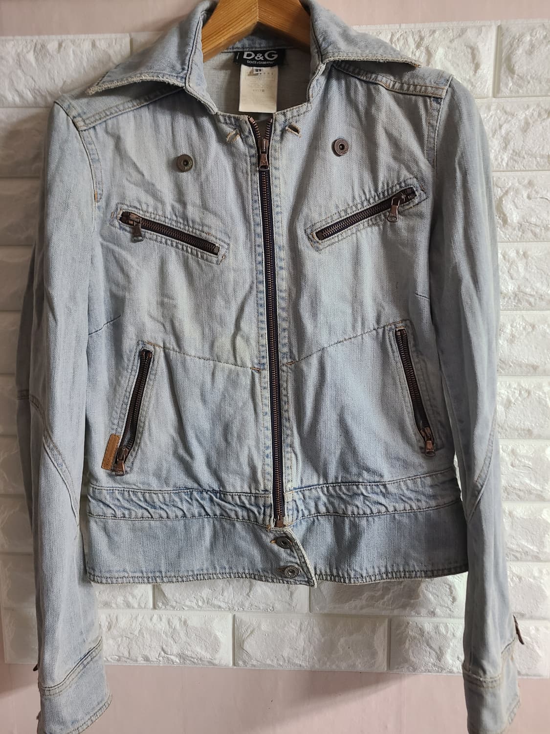 D&G 라이트 데님 자켓 청자켓(55-66) 상품이미지3