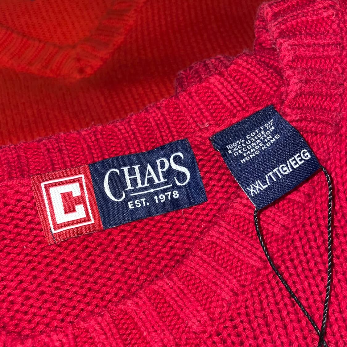 (2XL) CHAPS 챕스 크루넥 니트 상품이미지9