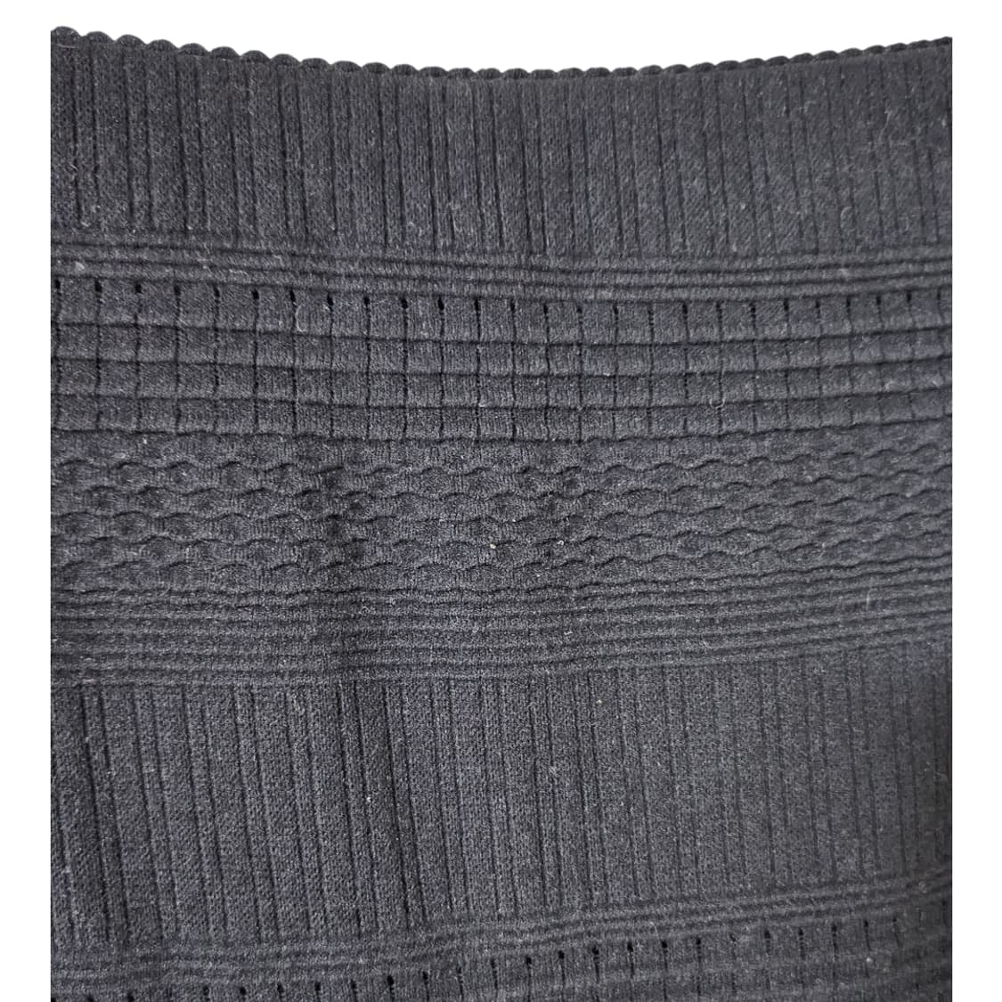 MARCCAIN 마르코카인 니트 스커트 55 | 레오파드 포인트 밴딩 상품이미지4