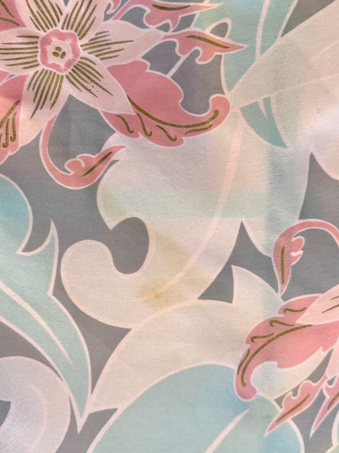 빈티지 파스텔 플로럴 스카프 상품이미지8