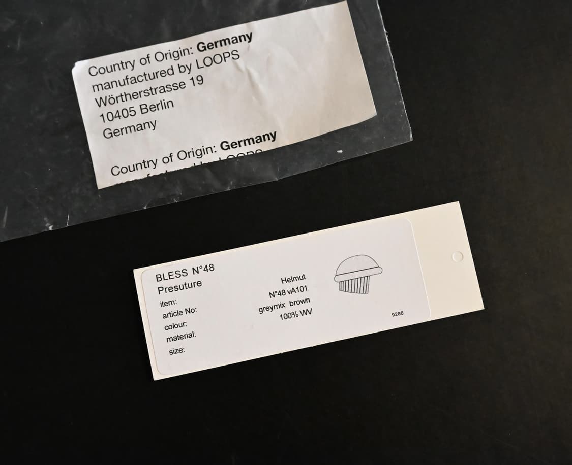 BLESS Nº48 Presuture - Helmut 상품이미지5