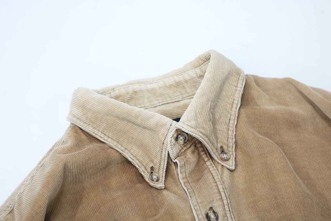 90s 유니클로 페이딩 코듀로이 셔츠 상품이미지4