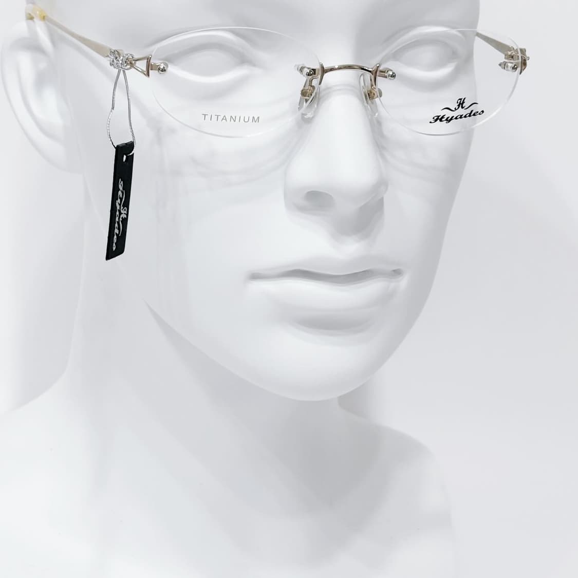 HYADES 골드 큐빅 무테 데드스탁 빈티지안경 상품이미지6