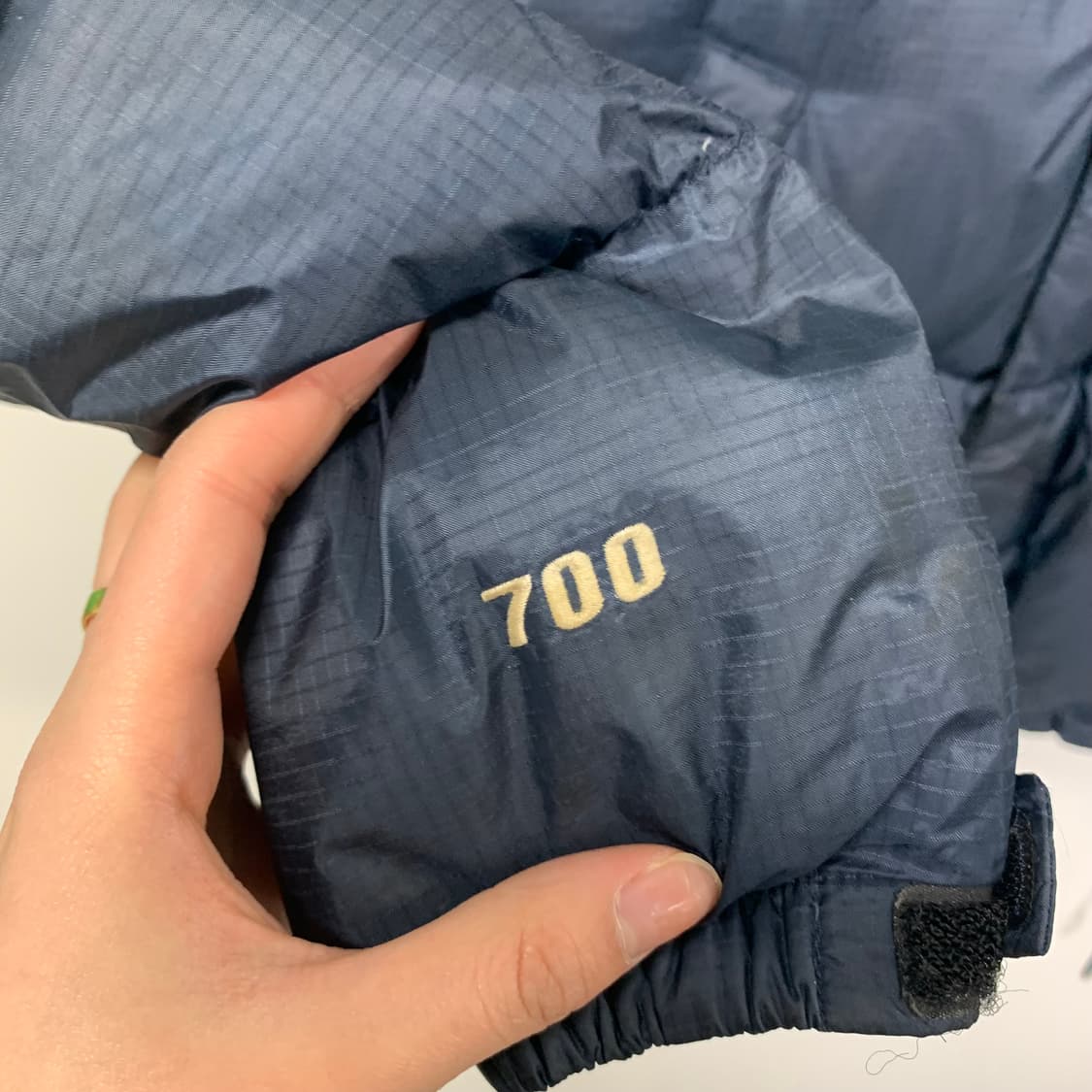 노스페이스 윈드스토퍼 700 네이비 패딩  상품이미지6