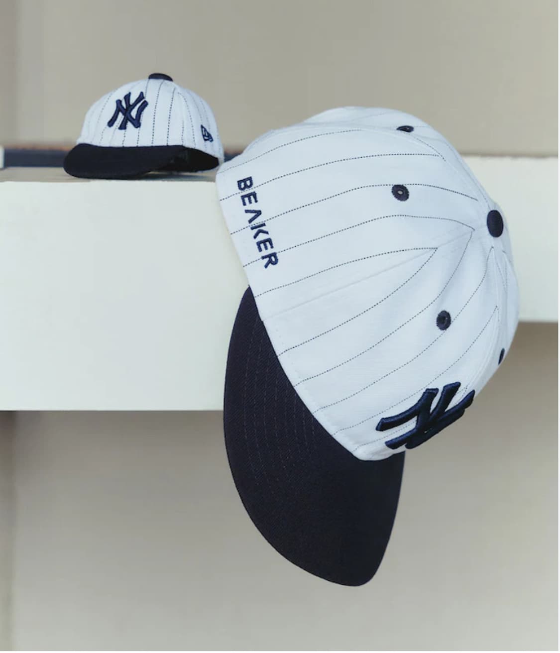 뉴에라x비이커 9FIFTY 스트라이프 캡 뉴욕양키스 상품이미지2