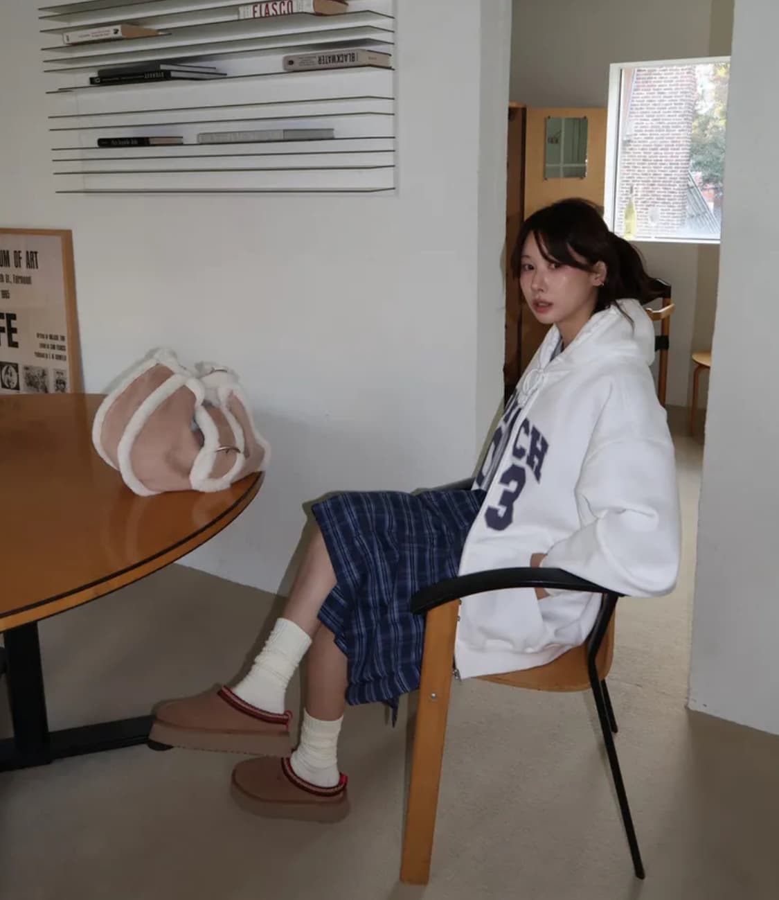 어그 스티치 칼라 플랫폼 슬리퍼 220~250 (미개봉) 상품이미지7