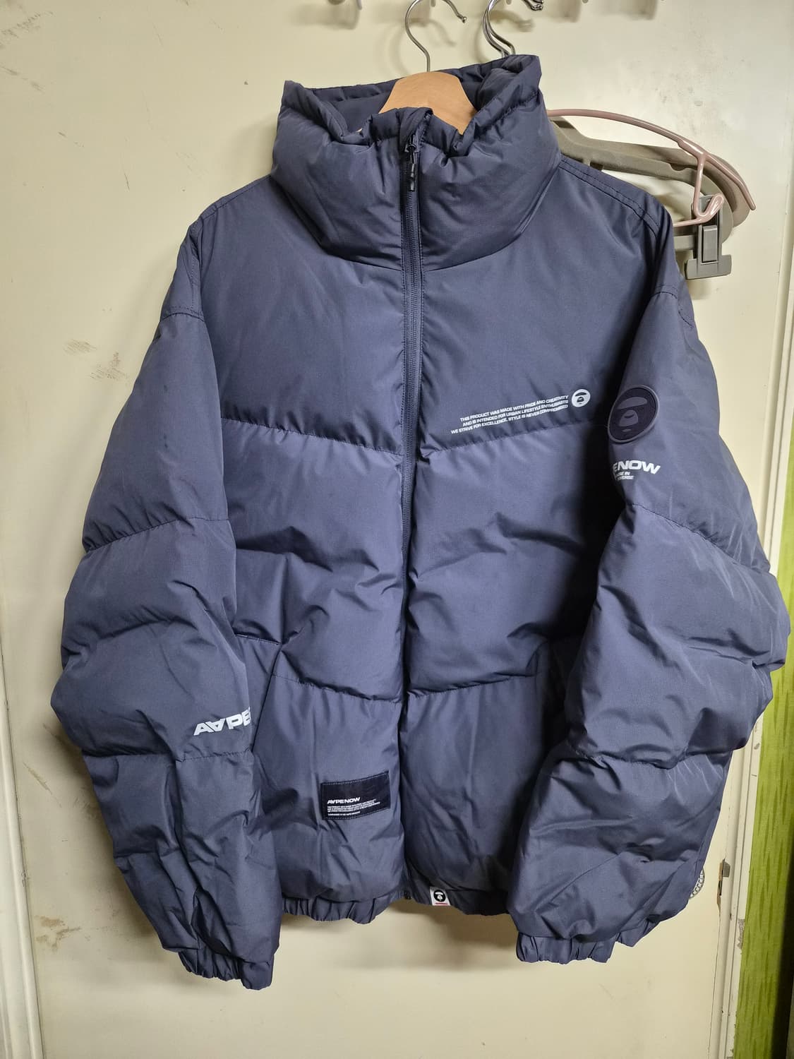 Aape 에이프 패딩 L size 상품이미지1