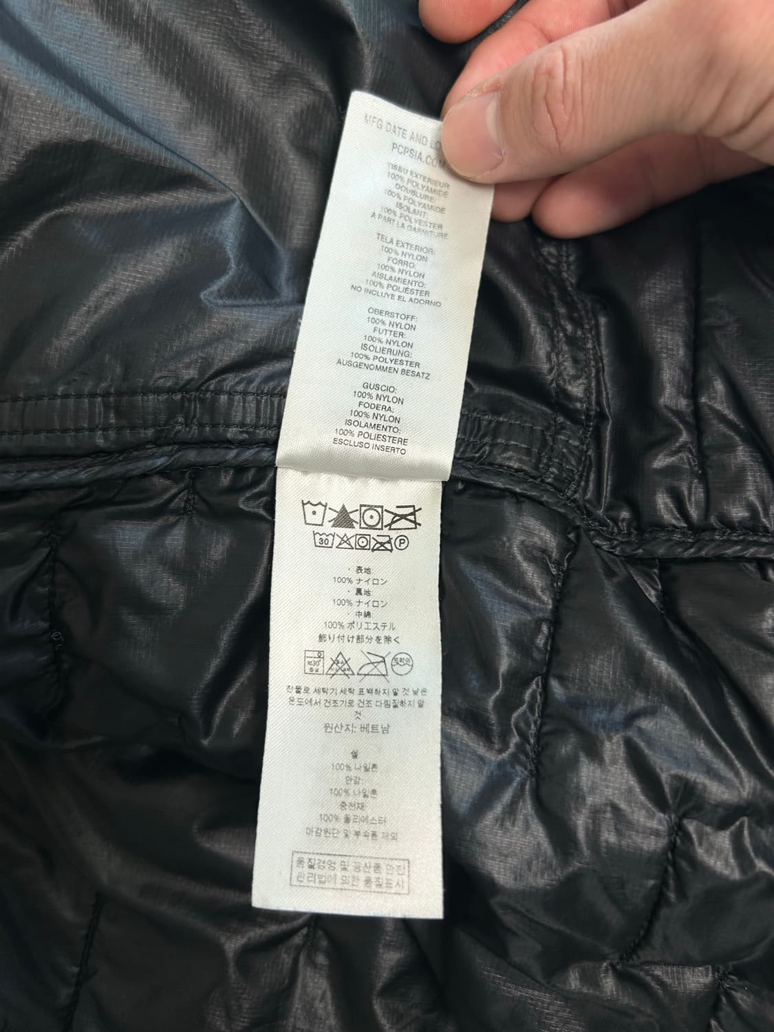 파타고니아 마이크로 퍼프 후디 블랙 남성 M 상품이미지7